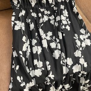 Ann Taylor size xl size 16 black and white midi dress